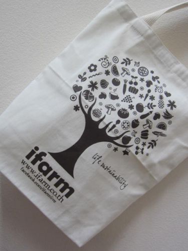 ถุงผ้า ของชำร่วย หน่วยงาน องค์กร สกรีนลาย ของคุณลูกค้า จาก baginlove.com