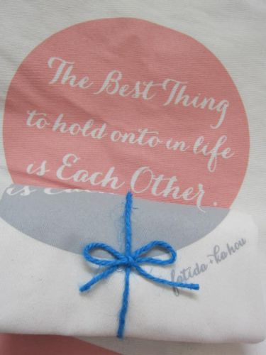 ถุงผ้า กระเป๋าผ้า ลดโลกร้อน ของชำร่วยงานแต่ง จาก baginlove.com